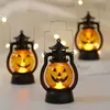 Inne imprezy imprezowe zapasy lampy naftowej na Halloween Halloween ręczna Dekoracja czaszki dyni Mała Końska atmosfera Props 230808