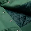 Erkek Dış Giyim Tasarımcı Ceket Ceket Erkekler Varsityl Ceket Kalınlaştırılmış Mektuplar Flocked Sonbahar Kış Sıcak Ceket Erkek Kadınlar Yüksek Sokak Moda Sporları Gündelik Gevşek Top