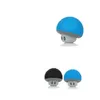 Haut-parleurs portables Champignon Mini haut-parleur sans fil Bluetooth Mains Sucker Cup O Récepteur Musique Stéréo Subwoofer Usb Pour Android Ios Pc Dhuga