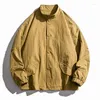 Giacche da uomo Summer Oversize Baggy Jacket Uomo Vintage Button Coat Moda Coreano Streetwear Capispalla causale Abbigliamento Top Uomo Taglie forti