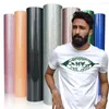 Adesivi per finestre 30x21cm HTV Glitter Heat Transfer Roll per macchine da taglio T-shirt Pellicola di design fai-da-te