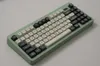 WP Maya WDA -profilfärgrock Keycap Set ABS för tangentbord 87 TKL 104 ANSI XD64 BM60 XD68 BM87 BM65 Beige Green Pad Printing HKD230808