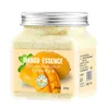 Body Scrubs 300G Fruitige Mango Perzik Avocado Badzout Terug Voet Hand Scrub Geur Zouten Exfoliërende Verwijder de Keratinisatie Dro Dhsav