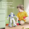 ElectricRC Animals R21 RC Robot Toy Lntelligent Action Programmerbar Song and Dance Figure Gest Sensor Puzzle Children Toys 230807