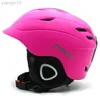 Cascos de esquí Casco de esquí para adultos al aire libre Ultraligero PC + EPS Hombres Mujeres Casco de esquí Invierno Cálido Seguridad Deportes de nieve Snowboard / Casco de monopatín HKD230808