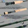 Rod Reel Combo MaximumCatch 3-8wt Fly Fishing Rupp and Reel Combo Set 8'6''9 'Medium-Fast Fly Rod Pre-spooled Fly Reel Line Triangle Tube 230807