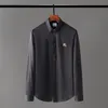 Camicie casual da uomo Autunno manica lunga Camicia formale di grandi dimensioni Colletto scozzese Camicia con bottoni Uomo # 33