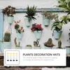 Decoratieve Bloemen 48 Stuks Mini Plastic Strooien Hoed Huishoudelijke Hoeden Siert Simulatie Home Decors Handleiding