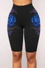 Dames Shorts 2023 Zomer Vrouwen Sexy Mode Strakke Hoge Taille Elastische Slim Fit Knielengte Casual Onderbroek