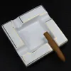 Gorąca sprzedaż cygaro popielniczka duża ceramiczna popielniczka salon kreatywna osobowość 4 Ashatray do gniazda dla Montecristo Cigar Holder CA-002 HKD230808