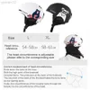 Casques de ski Coolfit Nouveau certificat de casque de ski unisexe Casque de ski anti-impact semi-couvert pour casque de sécurité pour adulte Ski Snowboard HKD230808