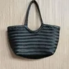 Avondtassen Mode lederen handtassen Dames geweven casual boodschappentas Vintage mand Tote Portemonnee Koeienhuid Kruishandvat