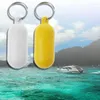 Nyckelringar Användbar flottör Key Ring Plastic Floating Keychain Foam Ellipse Marine Holder Gift for Workers