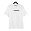 T-shirts Plus pour hommes Polos Col rond brodé et imprimé vêtements d'été de style polaire avec street pur coton f2b4