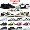 Jumpman 1 1s Low Hommes Chaussures de basket-ball Noir Phantom Reverse Dark Mocha Fragment Olive Sail Black Panda Paris Wolf Gris UNC Shadow Baskets de sport Taille 36-45