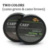 Braid Line 20m Carp Fishing Line Braided NON Lead Core Carp Leader Line Camo Green Mainline Leadcore for Carp Rig Chod Helicopter Rig 230807