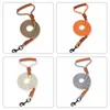 Collares para perros Correa Cuero reflectante Nylon Mango resistente Pet Durable con accesorios livianos