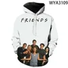 Sweats à capuche pour hommes Sweats 3d Print Friends Hoodies Hommes Femmes Enfants Haruku Automne Sweats Funny Friends Tv Show Casual Cool Pullover