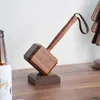 Intelligence toys Wooden Magnetic Hammer Bottle Opener Personalized Home Beer Driver Creative Decoration Black Walnut 230808