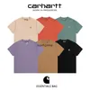 6ke3 2023 Herren- und Damenmode-T-Shirts North American Tooling Brand Carhart New Wash Old Small Label Classic Cotton Couple Short Sleeve