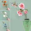 Decoratieve Bloemen Kunstzijde Bloem Lange Tak Woonkamer Thuis Luxe Grote Magnolia Bruiloft Decor Arrangement Herfst Witte Orchidee Nep