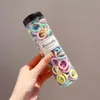 Party Favor 10 Farben Haar Gummibänder Kopf Seil Kind Gebunden Schachtelhalm Mädchen Kleine Band Hohe Elastische Handtuch Haar Krawatten 100 teile/schachtel Q430