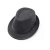 Cappelli a tesa larga Secchiello Classico Uomo Fedora Jazz Cappello in feltro Vintage Autunno Inverno Spessa Caldo Top Maschio Gentleman Nero Grigio Visiera parasole Bombetta 230808