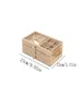 Jewelry Boxes three layer clear drawer earrings bracelet storage box Earrings ring jewelry 230808