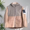 Diseñador de piedra Abajo chaquetas de bolsillo chaqueta de la isla Parkas cremallera de manga larga Insignias hombres Camiseta de lujo abrigo casual rompevientos bordado para hombre camisas abrigos f5