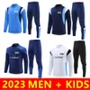 Barn män fotbollsspår 2023 2024 Milik Payet Surtetement Jacket 23 24 Fotbollsträning kostym Veste Maillot de Foot Guendouzi JAKTOPTOP