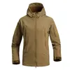 Vestes pour hommes Veste d'extérieur pour hommes Militaire Tactique Coupe-vent Imperméable Léger Respirant Randonnée Confortable Hommes 230808