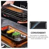 Zestawy naczyń stołowych stolik kawowy Ceramiczny długi taca taca kreatywna sushi stołowa zastawa stołowa sashimi trwałe ceramika saury dekoracja