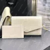 Designer Clutch Purse Card Holder Crossbody Bag Women Shoulder Bag Pouch Alligator Bags Chain Borsa Luxury Handbag Cross Body Handbag Woc Sac A Main Dicky0750 PRPU