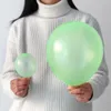 10/20/30 Uds. Globos de látex con brillo de neón UV de 10 pulgadas, globos de helio luminosos fluorescentes de feliz cumpleaños, decoraciones de fiesta con brillo de luz negra HKD230808