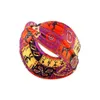 Дизайнерские шелковые эластичные повязки для женщин роскошные девушки цветочные цветы бабочка для волос