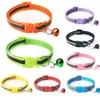 Dog Collars Leashes Reflective Breakay Cat Collar Neck Ring Necklace Bell Pet Suppl