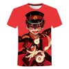 T-shirts pour hommes Toilette liée Hanako Kun T-shirts Anime Manga Impression 3D Streetwear Femmes Hommes Mode Chemise surdimensionnée Harajuku Enfants T-shirts Tops