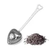 Stainless Steel Tea Strainers Heart Shape Tea Infuser Spice Tea Clips Herbal Filter Teaware Accessories Kitchen Tools