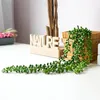 Decoratieve Bloemen 72CM Nep Natuur Kantoor Kunstplant String Garland Home Decor Levensechte Simulatie Vetplanten Muur Opknoping Party