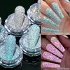 Nail Glitter Riflettente Art Powder Nails Super Shinning Crystal Strass Paillettes Chrome Pigment UV Gel Polish Decorazioni fai da te 230808