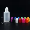 E-Zigarette, E-Saft, E-Liquid, leere Ölflasche, Kunststoff-Tropfflaschen, 3 ml, 5 ml, 10 ml, 15 ml, 20 ml, 30 ml, 50 ml, 100 ml, 120 ml, mit kindersicherem Deckel