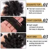 Bułki do włosów Dreadlock dla mężczyzn kobiety szydełko warkocze Organiczne włosy loc 0 2 cm Faux Locks 230807