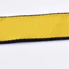 52 cm di cinturino in nylon giallo cordino industriale lungo portachiavi serie designer di marca logo intagliato fibbia in lega uomo e donna moda d3112