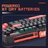 K87Pro Mechanical Keyboard Thunderobot 87 Keys RGB Hot-Swappable Red Switch 2.4G Wireless Tangentboard Bluetooth för Win/Mac/iPad HKD230808