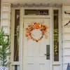 Decorative Flowers Wreath Halloween Wall Hanging 20in Decoration Large Flower