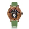 Wristwatches Wood Watch Top Men's Quartz Wristwatch Fashion Business Clock Engraved Watches Great Birthday Gift 2023