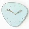 Relógios de parede Relógio Criativo Quarto de Madeira Silencioso Mecanismo Doméstico Adorável Arte Decoração Sala de Estar Decoração de Banheiro SYGM