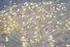 Solar String Lights Outdoor 115FT 350 LED , Waterproof 8 Modes with Dimmer and Timer