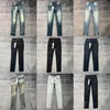 Ksubi Designer Jeans Haute Qualité Violet Jean Mens Rise Élastique Hommes Vêtements Serré Skinny Denim Larmes Jeans Designer De Mode