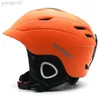 Cascos de esquí Casco de esquí para adultos al aire libre Ultraligero PC + EPS Hombres Mujeres Casco de esquí Invierno Cálido Seguridad Deportes de nieve Snowboard / Casco de monopatín HKD230808